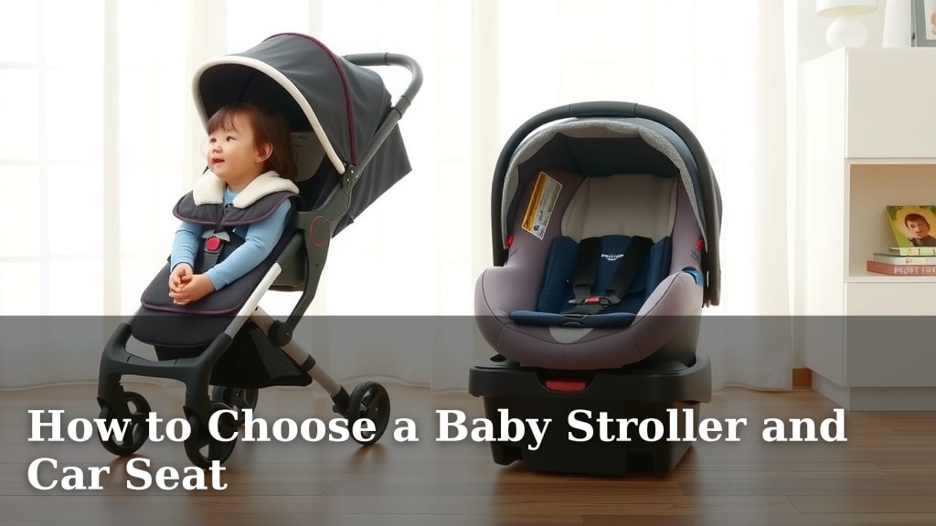 How to Choose a Baby Stroller and Car Seat