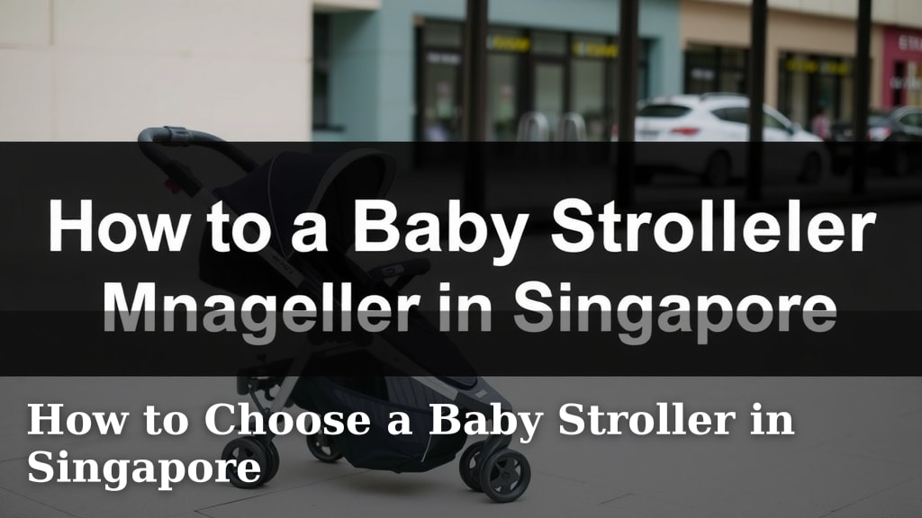 How to Choose a Baby Stroller in Singapore