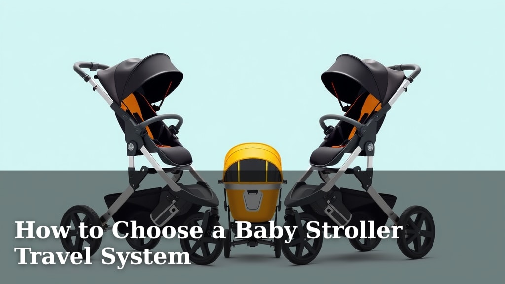 How to Choose a Baby Stroller Travel System