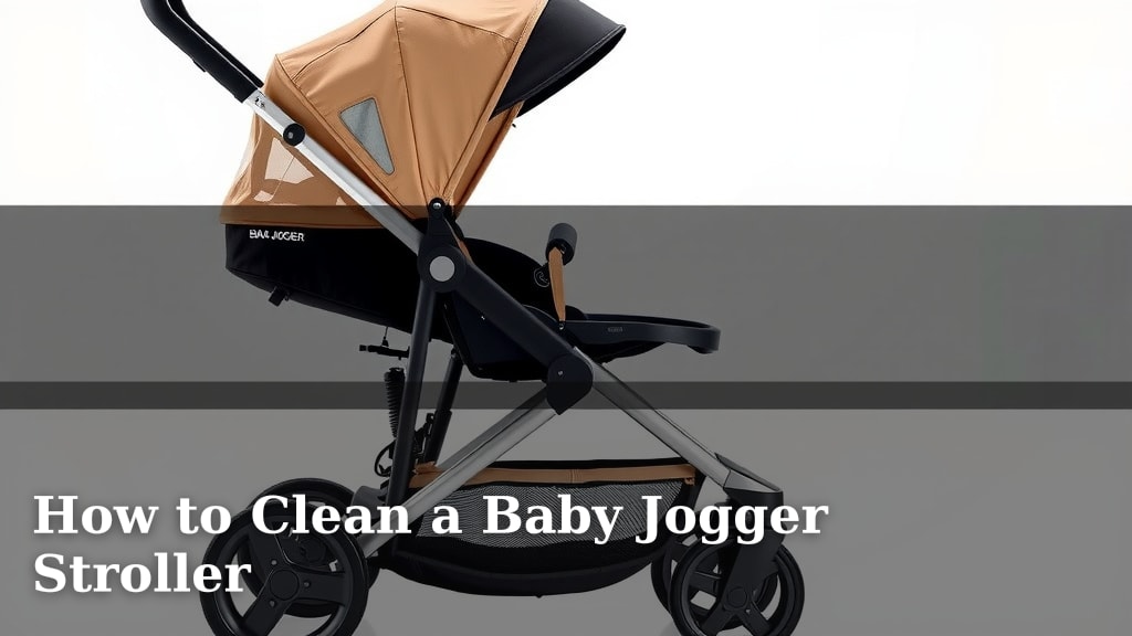 How to Clean a Baby Jogger Stroller
