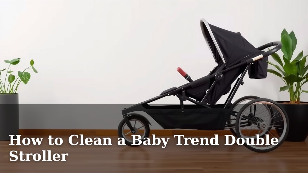 How to Clean a Baby Trend Double Stroller