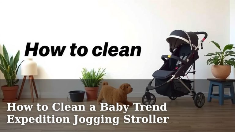 How to Clean a Baby Trend Expedition Jogging Stroller