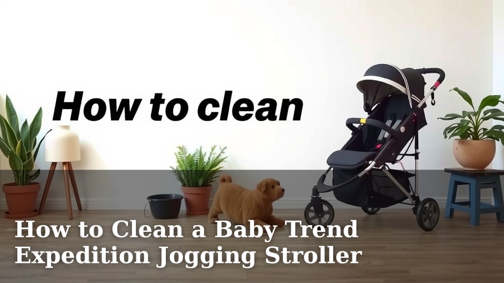 How to Clean a Baby Trend Expedition Jogging Stroller
