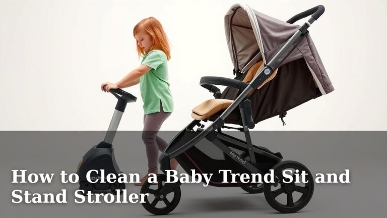 How to Clean a Baby Trend Sit and Stand Stroller