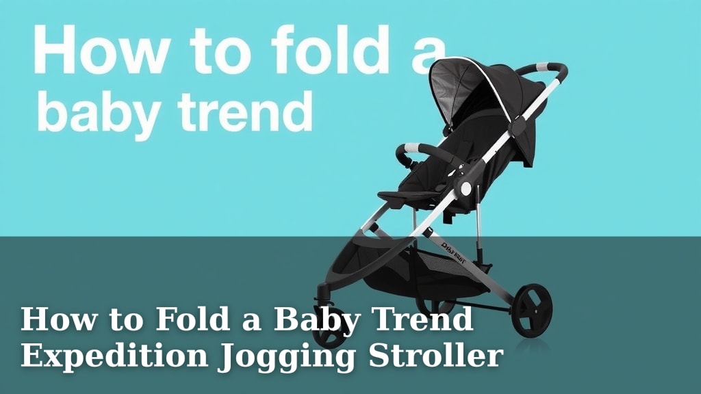 How to Fold a Baby Trend Expedition Jogging Stroller