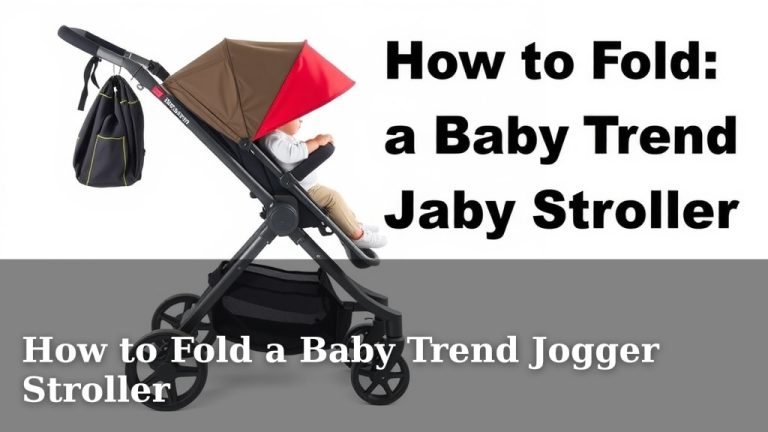 How to Fold a Baby Trend Jogger Stroller