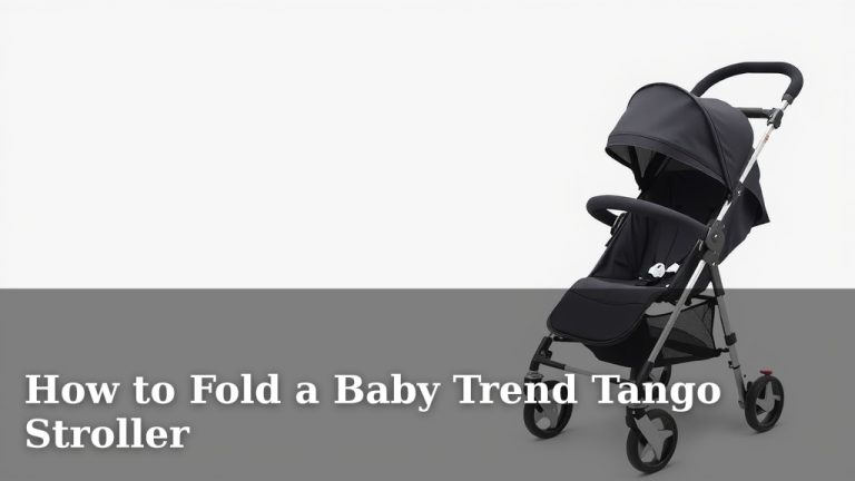 How to Fold a Baby Trend Tango Stroller