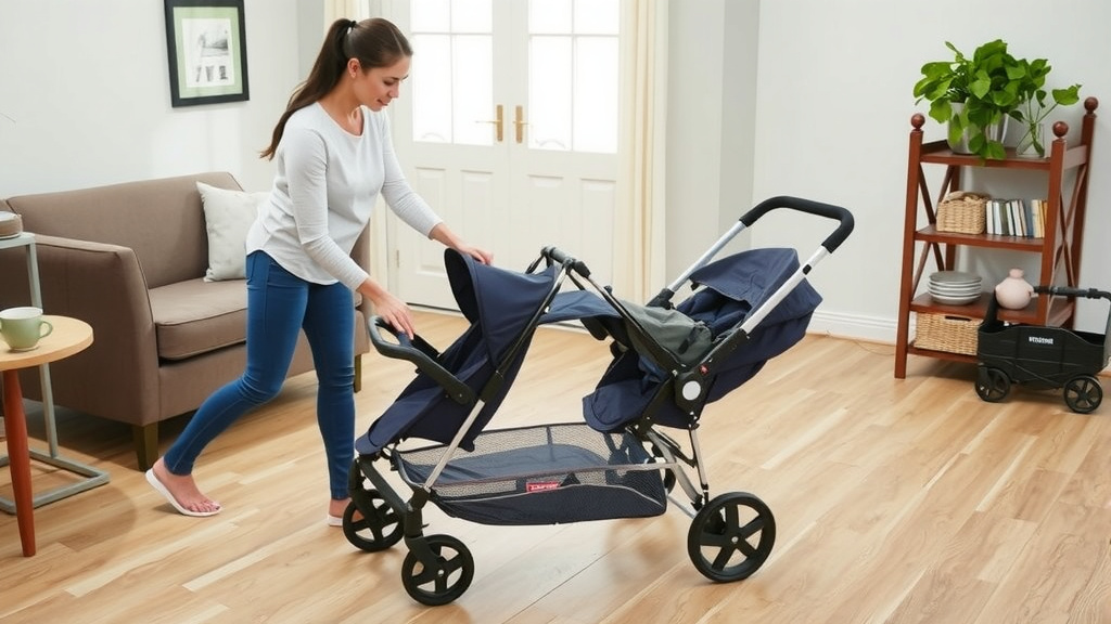 Folding Your Baby Trend Triple Stroller with Ease
