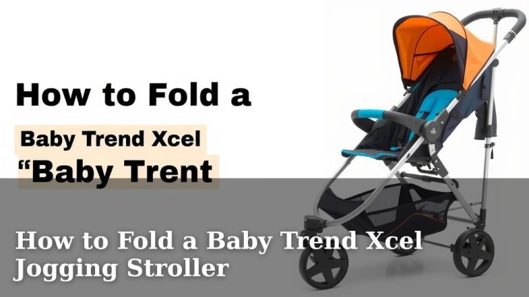 How to Fold a Baby Trend Xcel Jogging Stroller