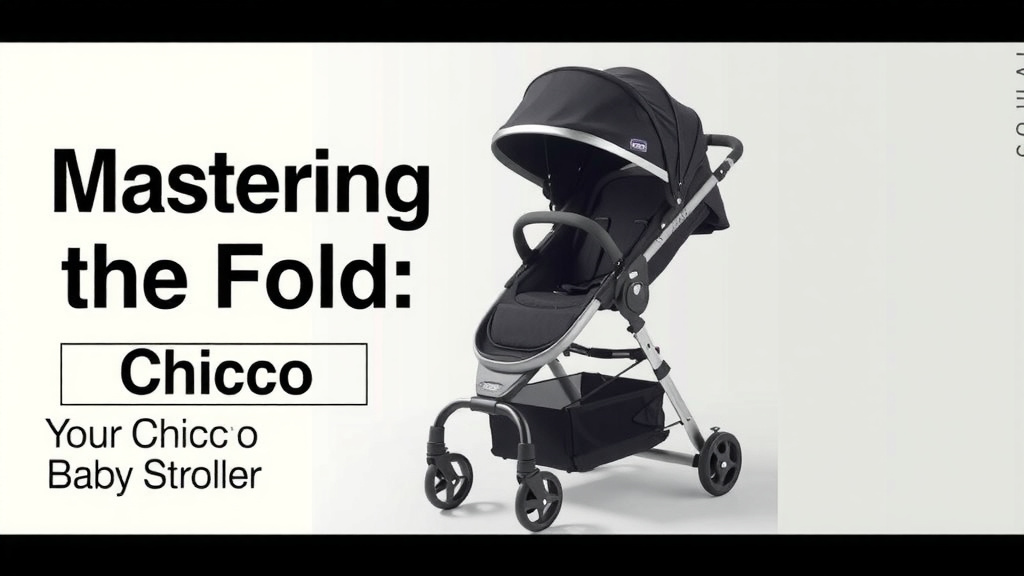 Mastering the Fold: Your Chicco Stroller in Seconds