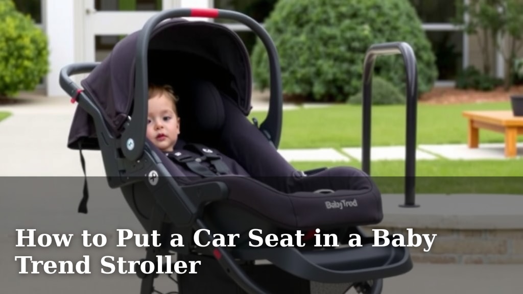 How to Put a Car Seat in a Baby Trend Stroller