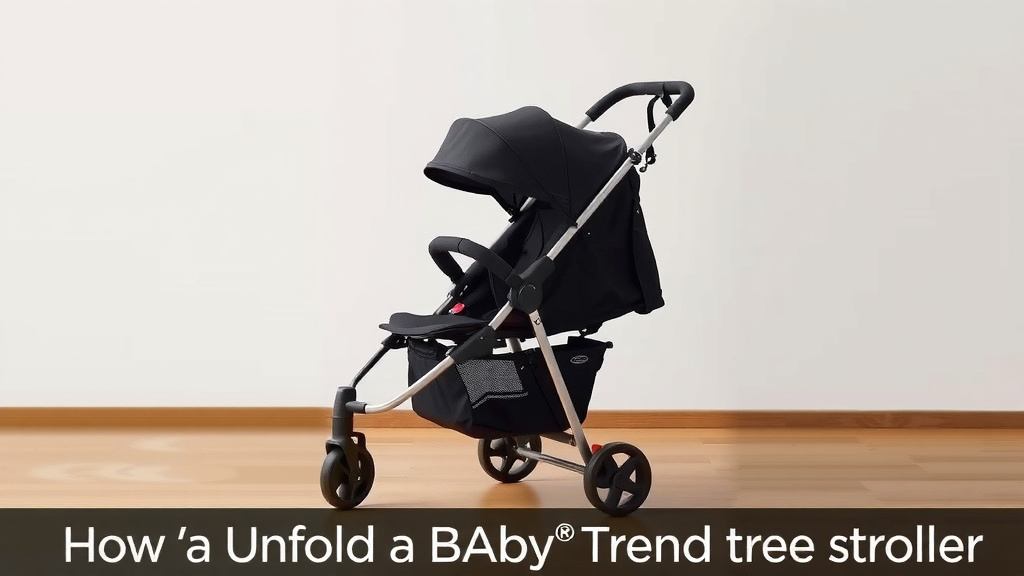 Getting Your Baby Trend Stroller Ready in a Flash