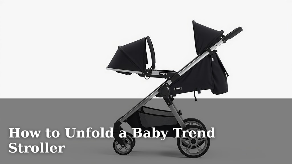How to Unfold a Baby Trend Stroller