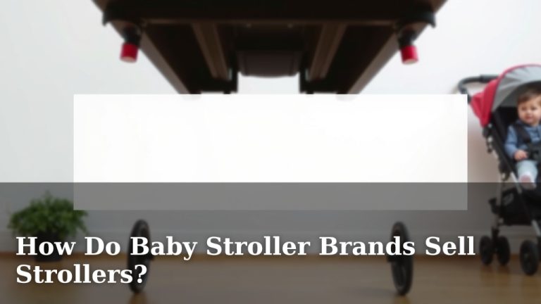 How Do Baby Stroller Brands Sell Strollers?