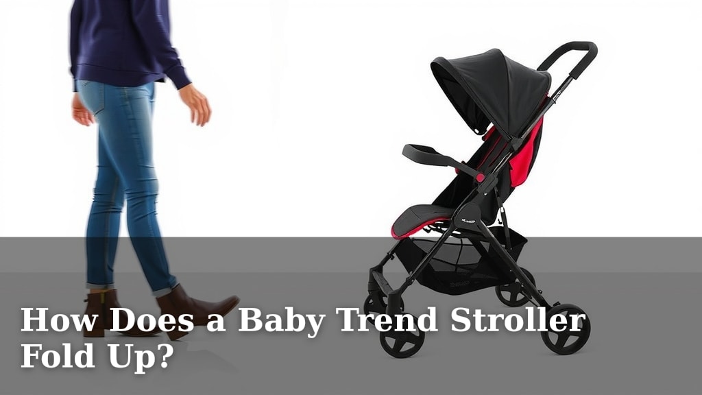 How Does a Baby Trend Stroller Fold Up?