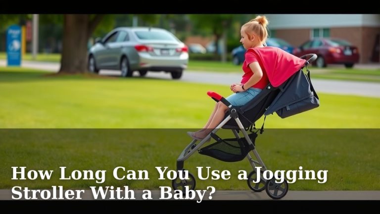 How Long Can You Use a Jogging Stroller With a Baby?