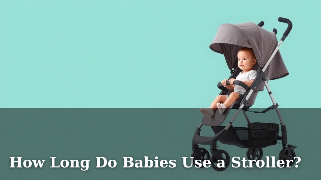 How Long Do Babies Use a Stroller?