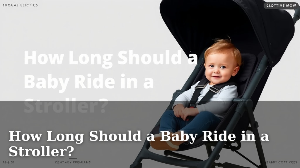 How Long Should a Baby Ride in a Stroller?
