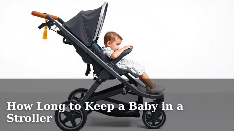 How Long to Keep a Baby in a Stroller