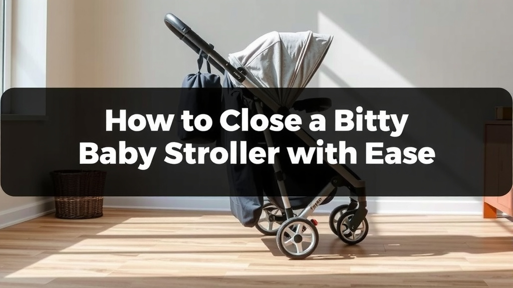 Folding Your Bitty Baby Stroller with Ease