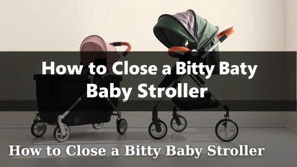 How to Close a Bitty Baby Stroller