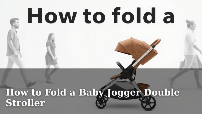 How to Fold a Baby Jogger Double Stroller