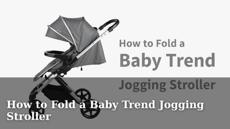 How to Fold a Baby Trend Jogging Stroller