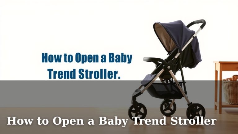 How to Open a Baby Trend Stroller