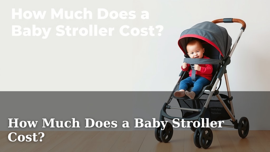 How Much Does a Baby Stroller Cost?