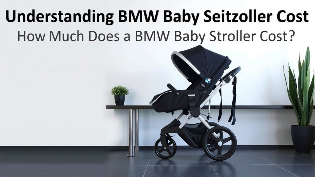 Understanding BMW Baby Stroller Pricing