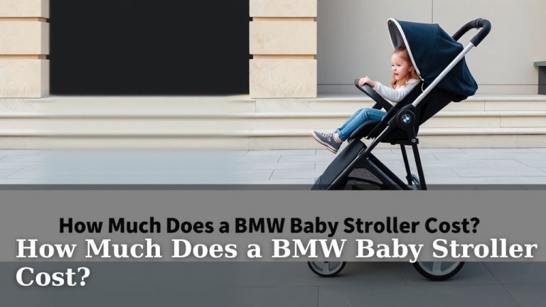 How Much Does a BMW Baby Stroller Cost?