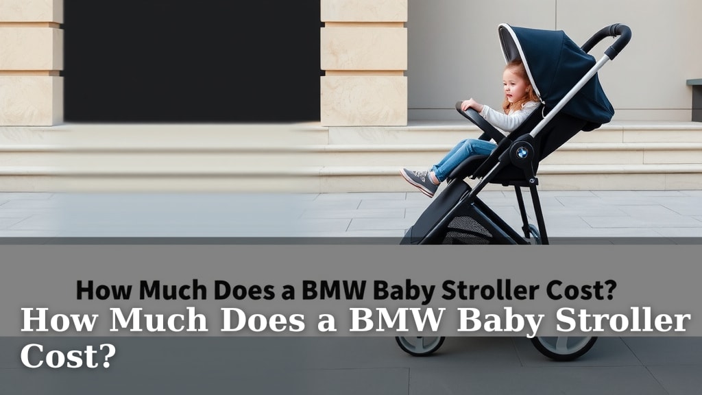 How Much Does a BMW Baby Stroller Cost?