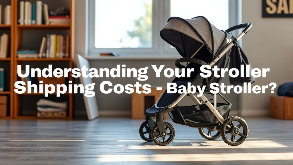 Understanding Your Stroller Shipping Costs
