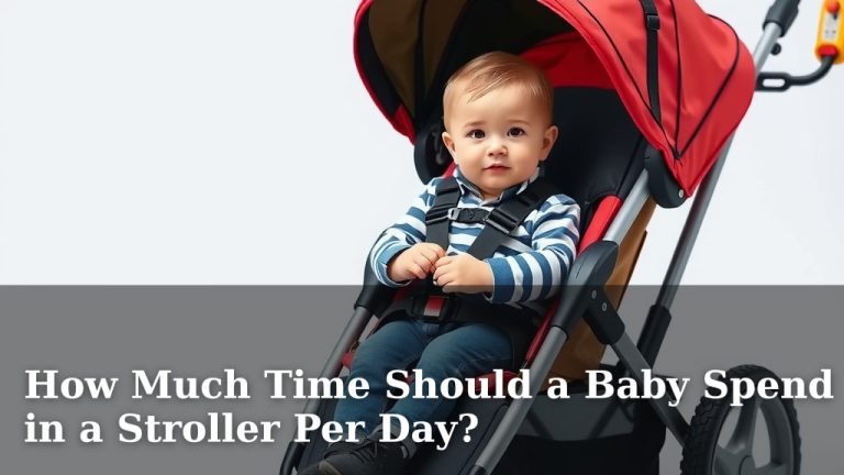 How Much Time Should a Baby Spend in a Stroller Per Day?