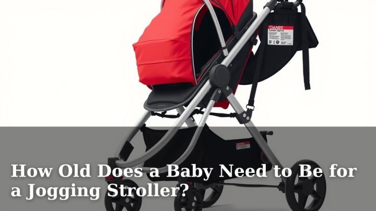 How Old Does a Baby Need to Be for a Jogging Stroller?