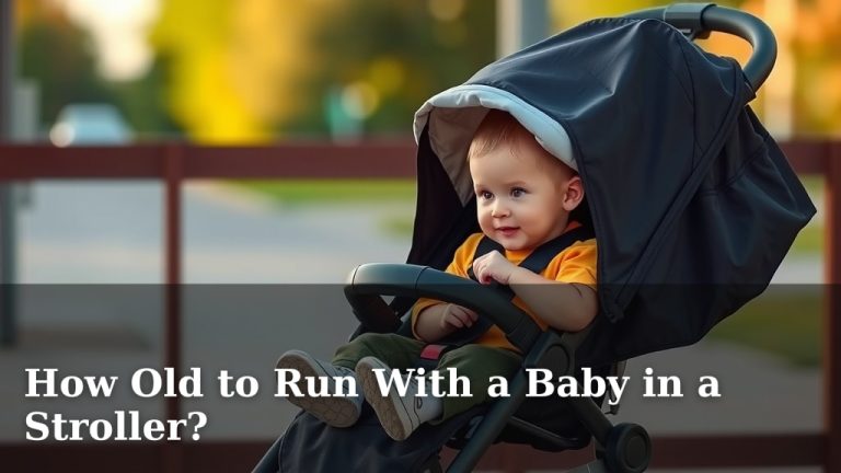 How Old to Run With a Baby in a Stroller?