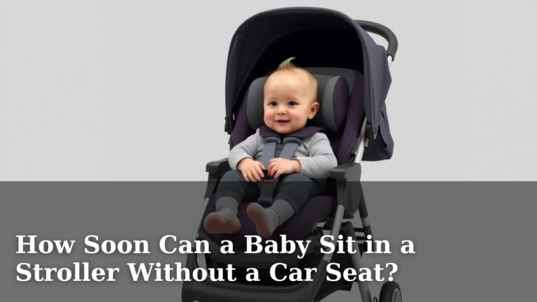 How Soon Can a Baby Sit in a Stroller Without a Car Seat?