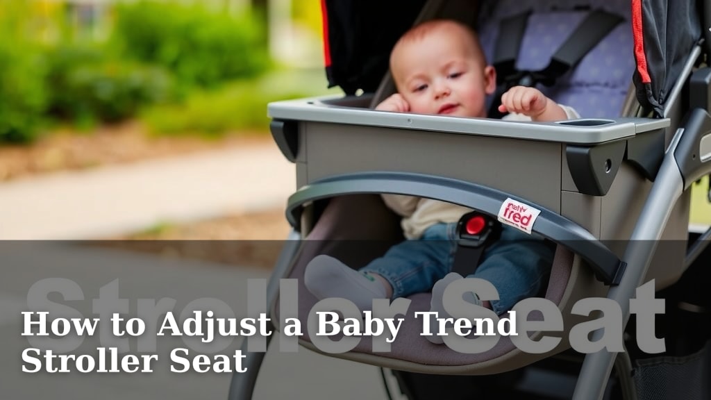 How to Adjust a Baby Trend Stroller Seat