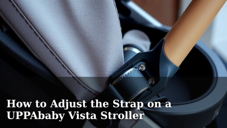 How to Adjust the Strap on a UPPAbaby Vista Stroller
