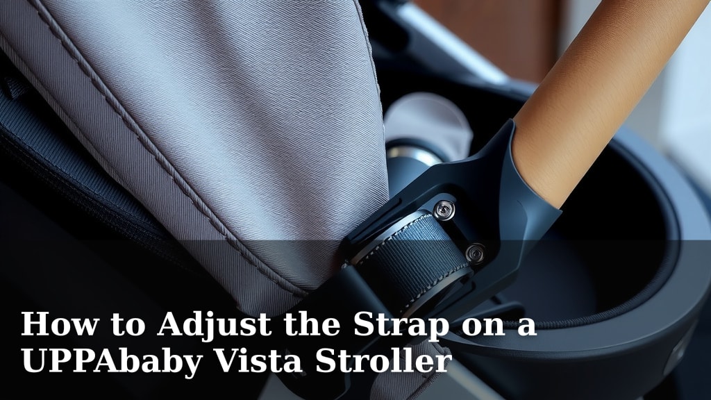 How to Adjust the Strap on a UPPAbaby Vista Stroller
