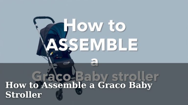 How to Assemble a Graco Baby Stroller