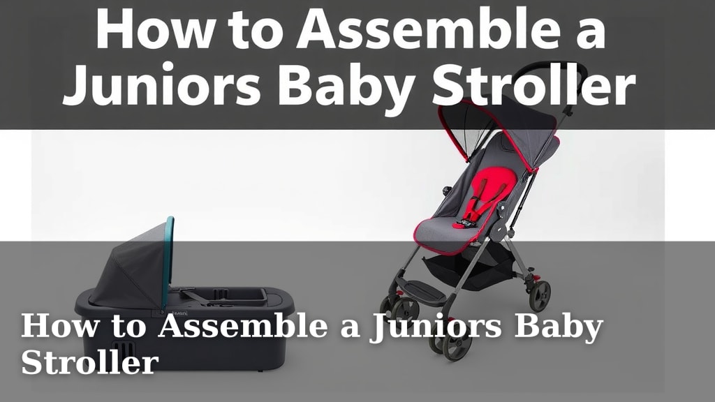 How to Assemble a Juniors Baby Stroller