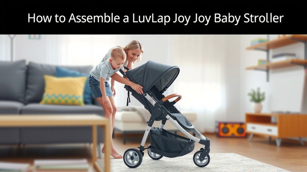 Putting Your LuvLap Joy Stroller Together