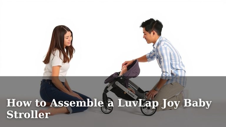 How to Assemble a LuvLap Joy Baby Stroller