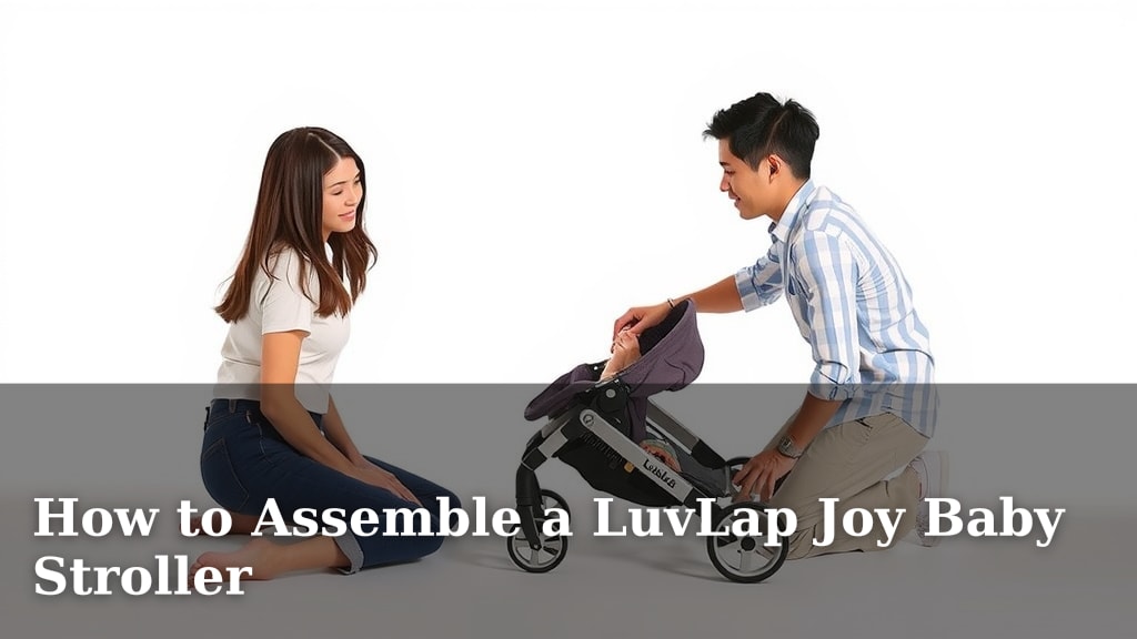 How to Assemble a LuvLap Joy Baby Stroller