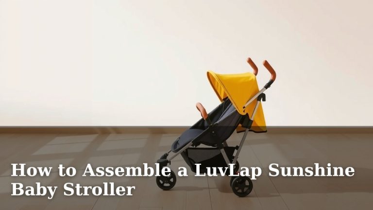 How to Assemble a LuvLap Sunshine Baby Stroller
