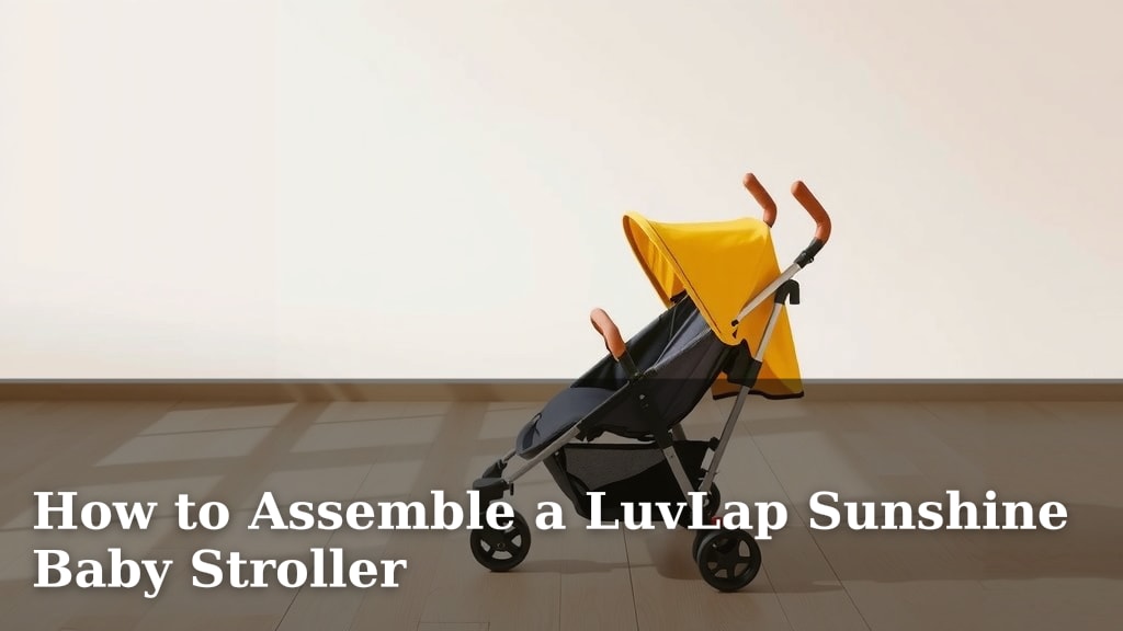 How to Assemble a LuvLap Sunshine Baby Stroller