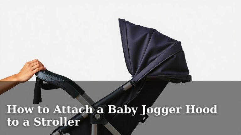 How to Attach a Baby Jogger Hood to a Stroller