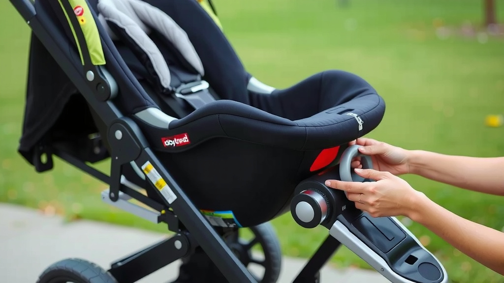 Securing Your Baby's Seat on the Expedition Stroller