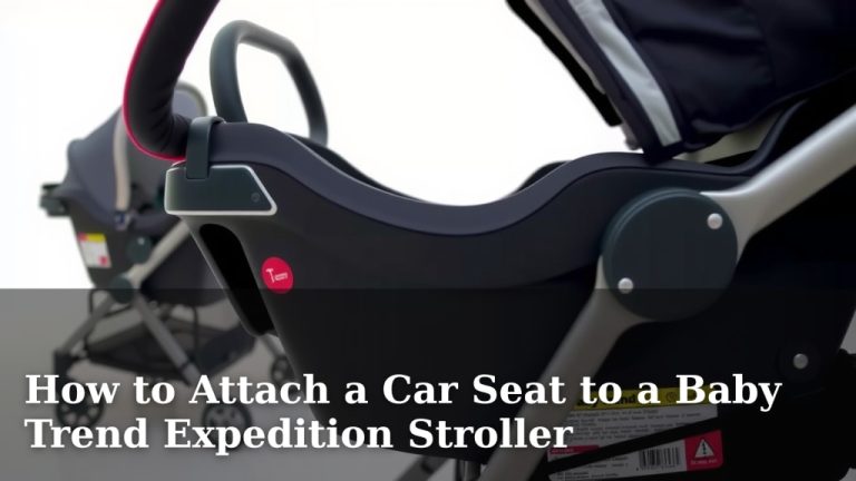 How to Attach a Car Seat to a Baby Trend Expedition Stroller